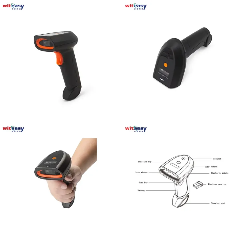 Barcode Scanner 2D - ماسح ضوئي محمول عادي للباركود ثنائي