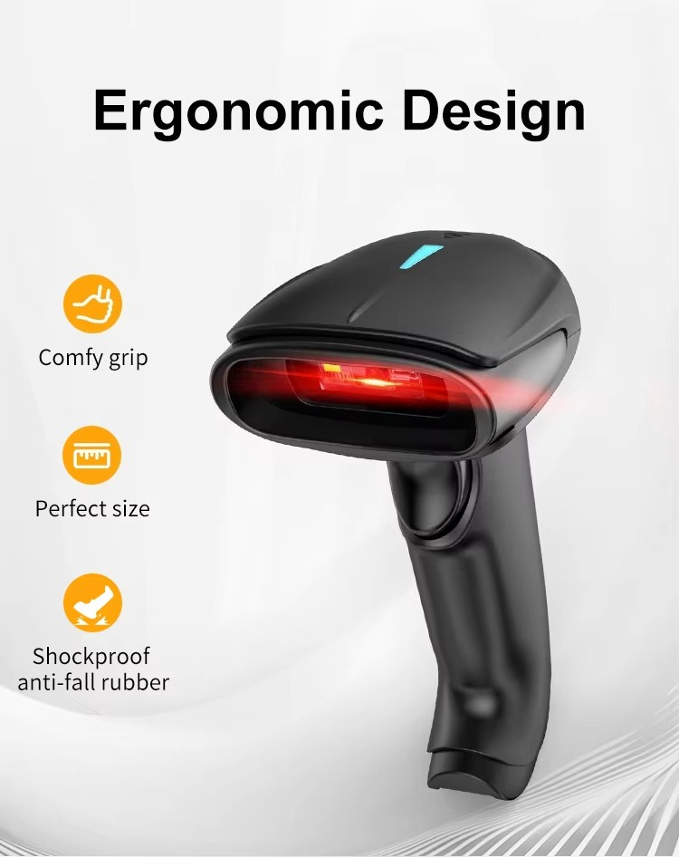 ماسح ضوئي لاسلكي USB بتقنية 2. - مراجعة Barcode Scanner 2D وسعره