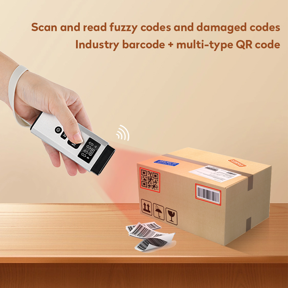 ماسح ضوئي محمول صغير للباركود  - مراجعة Barcode Scanner 2D وسعره