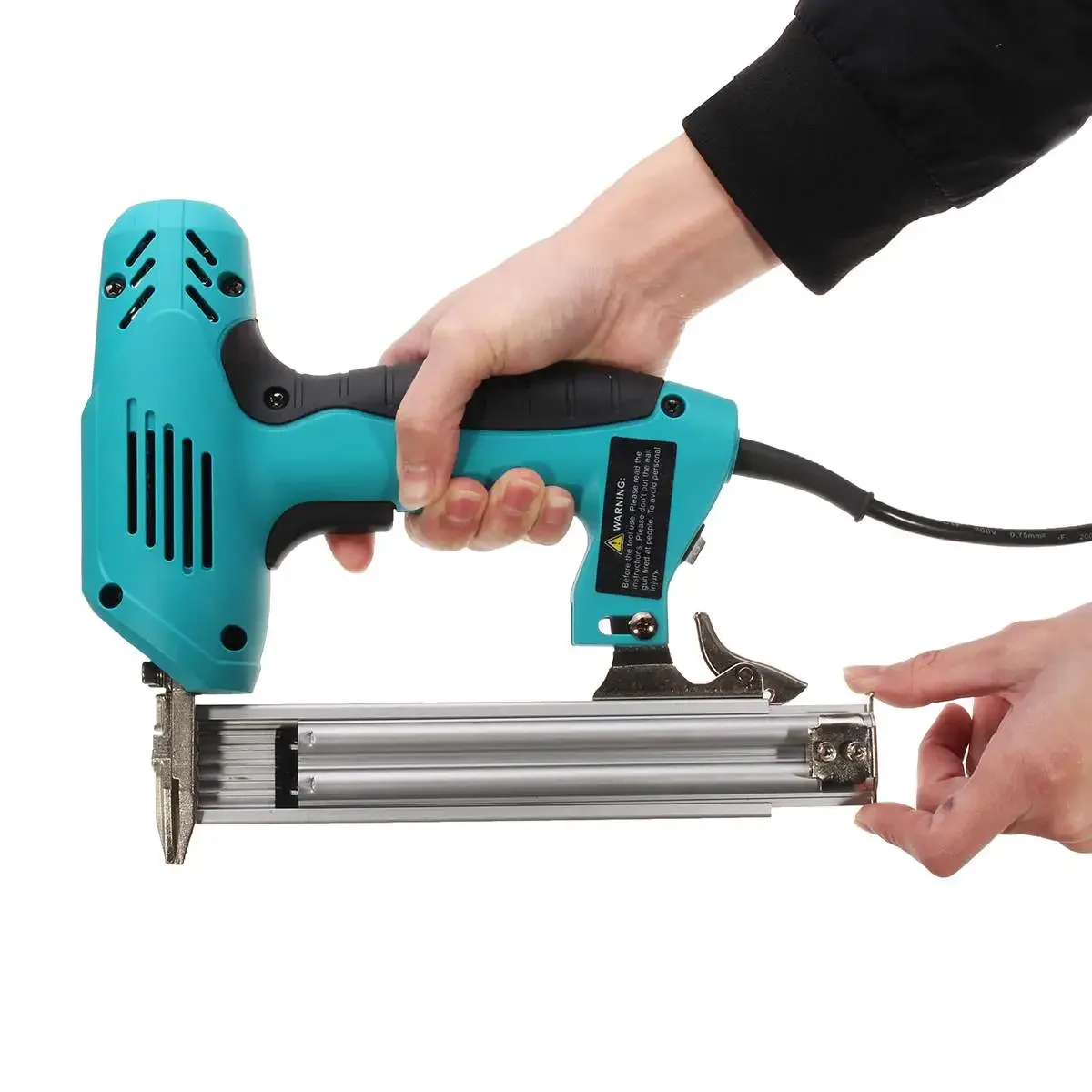 مسدس مسامير كهربائي بقوة 2000  - مراجعة Electric Stapler Heavy وسعره