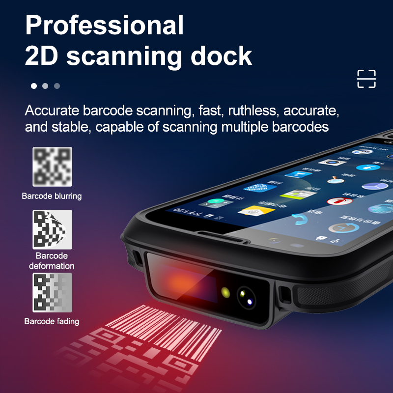 جهاز محمول صناعي متين يعمل بنظ - مراجعة Barcode Scanner 2D وسعره