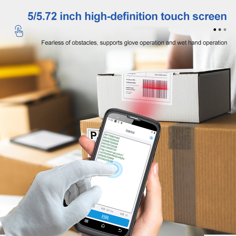 جهاز محمول صناعي متين يعمل بنظ - مراجعة Barcode Scanner 2D وسعره